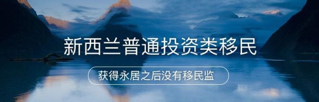 新西兰投资移民I类