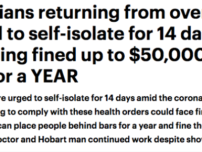 维州进入紧急状态!澳洲总理莫里森宣布将出台176亿振兴经济方案!