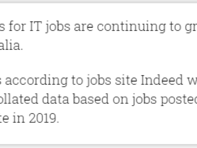 IT行业薪资持续上涨!澳洲政府为刺激经济计划拨款!