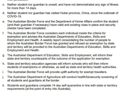 注意!澳洲突然宣布旅行禁令再次延长!延长时间一周至3月7日!